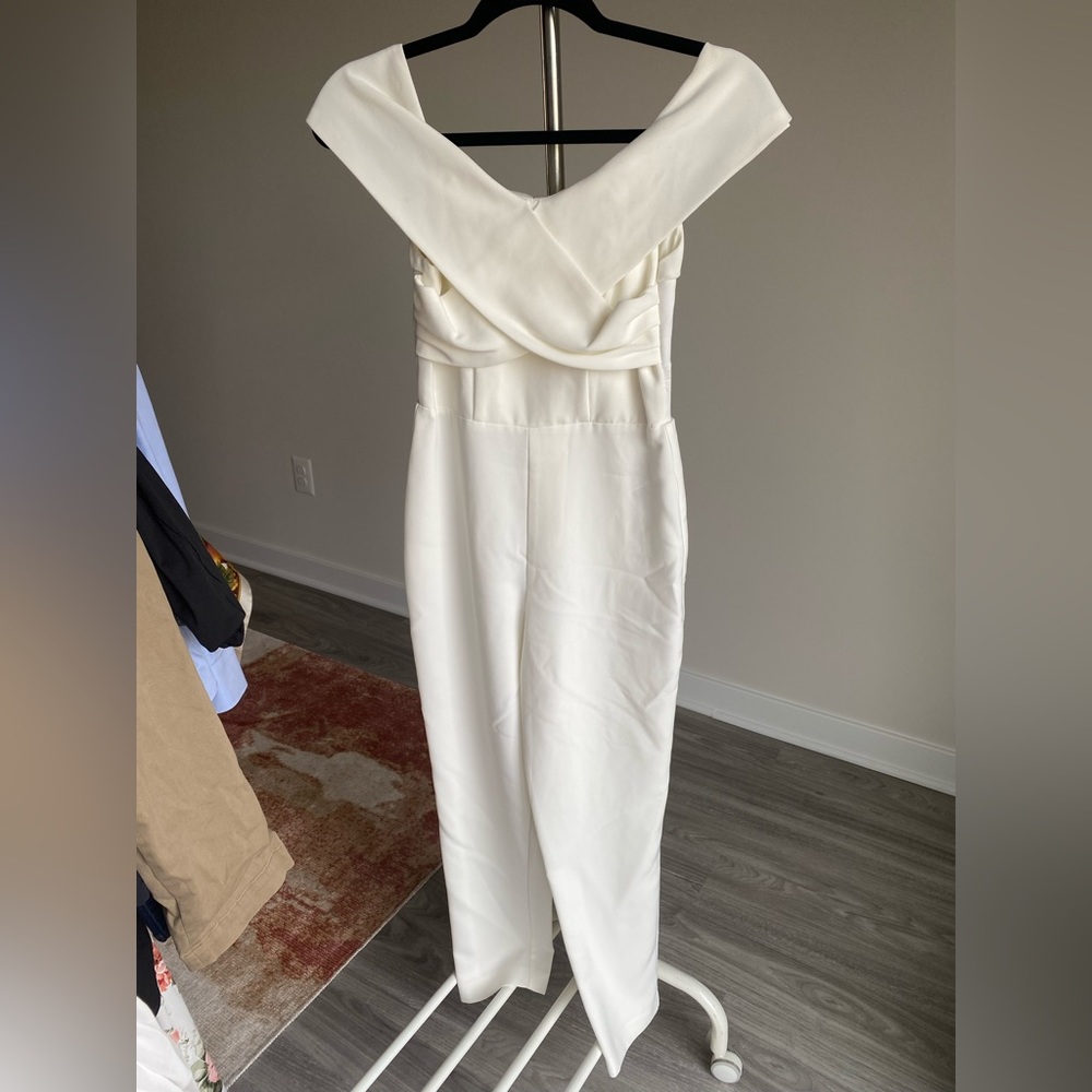H&M Off-shoulder Formal Jumpsuit Size XS-S